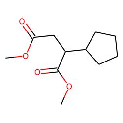 Cyclopentylsuccinic acid, methyl ester