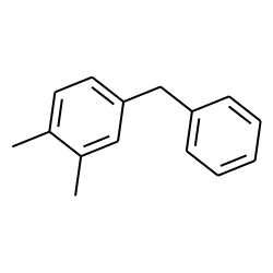 Benzene, 1,2-dimethyl-4-(phenylmethyl)-