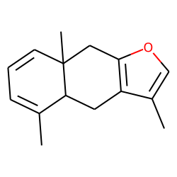3,5,8a-trimethyl-4,4a,8a,9-tetrahydronaphtho[2,3-b]furan