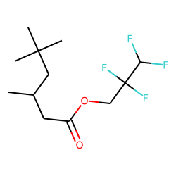 Hexanoic acid, 3,5,5-trimethyl-, 2,2,3,3-tetrafluoropropyl ester
