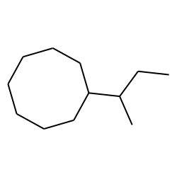 Cyclooctane, (1-methylpropyl)-