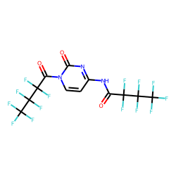 Cytosine, N,N'-di(heptafluorobutyryl)-