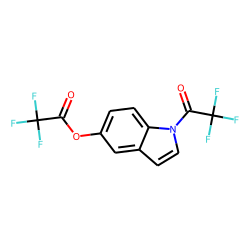 5-Hydroxyindole, N,O-bis(trifluoroacetyl)-