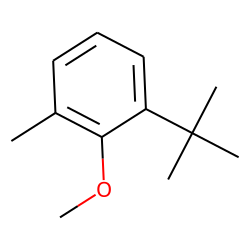 2-tert-Butyl-6-methylphenol, methyl ether