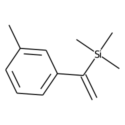 3-CH3-C6H4-C(Si(CH3)3)=CH2