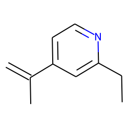 Pyridine, 2-ethyl-4-(1-methylethenyl)