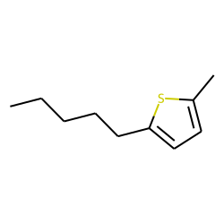 Thiophene, 2-methyl-5-pentyl