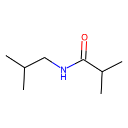 Isobutyramide, N-isobutyl-