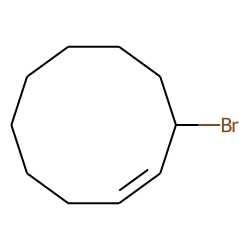 Cyclodecene, 3-bromo-