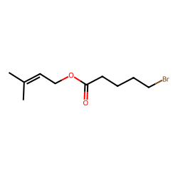 5-bromovaleric acid, 3-methylbut-2-enyl ester