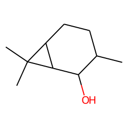 Bicyclo[4.1.0]heptan-2-ol, 3,7,7-trimethyl-, (1«alpha»,2«alpha»,3«beta»,6«alpha»)-