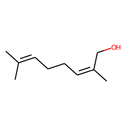 2,6-Octadien-1-ol, 2,7-dimethyl-