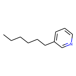 Pyridine, 3-hexyl