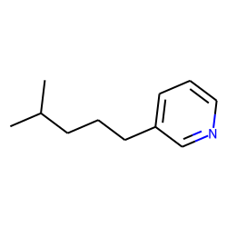 Pyridine, 3-(4-methylpentyl)