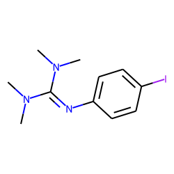 N''-(4-iodo-phenyl)-N,N,N',N'-tetramethyl -guanidine
