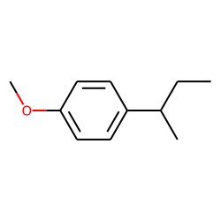 Benzene, 1-methoxy-4-(1-methylpropyl)-