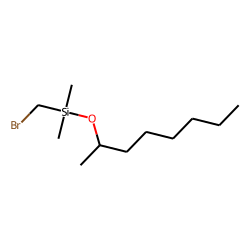 2-Octanol, bromomethyldimethylsilyl ether