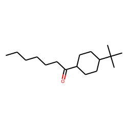 Cyclohexane, 1-hexylcarbonyl-4-(1,1-dimethylethyl), # 2