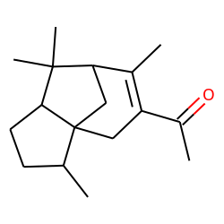 1-(2,3,4,7,8,8a-hexahydro-3,6,8,8-tetramethyl-1H-3a,7-methanoazulen-5-yl)ethan-1-one