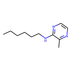 2-(N-n-hexylamino)-3-methyl pyrazine