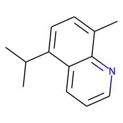 Quinoline, 8-methyl-5-(1-methylethyl)