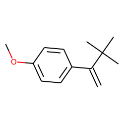 Benzene, 1-(2,2-dimethyl-1-methylenepropyl)-4-methoxy-