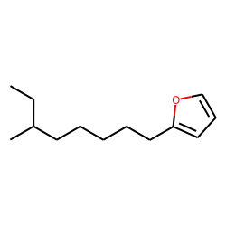 2-(6-Methyloctyl)furan