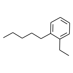 Benzene, 1-ethyl-2-pentyl