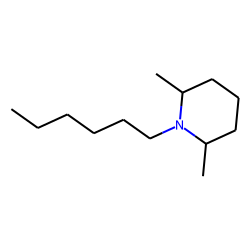Piperidine, 1-hexyl-2,6-dimethyl