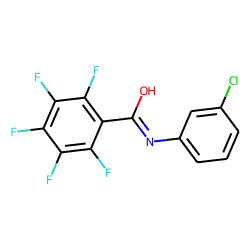 Benzamide, N-(3-chlorophenyl)-2,3,4,5,6-pentafluoro-
