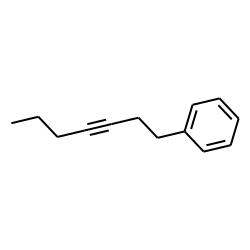 Benzene, 3-heptynyl-