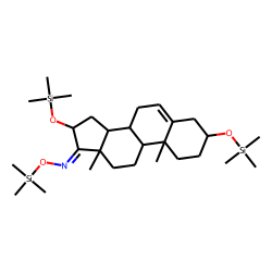 Androst-5-en-17-one, 3,16-bis[(trimethylsilyl)oxy]-, O-(trimethylsilyl)oxime, (3«beta»,16«beta»)-