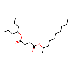 Succinic acid, dec-2-yl 4-heptyl ester
