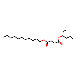 Succinic acid, 3-hexyl undecyl ester