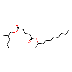 Glutaric acid, dec-2-yl 2-methylpentyl ester