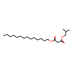 Malonic acid, isobutyl tetradecyl ester