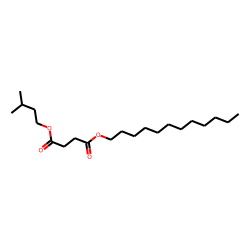 Succinic acid, dodecyl 3-methylbutyl ester