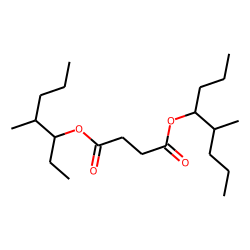 Succinic acid, di(4-methylhept-3-yl) ester