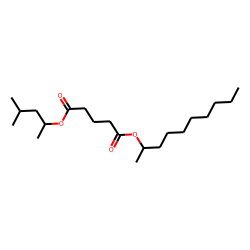 Glutaric acid, dec-2-yl 4-methylpent-2-yl ester