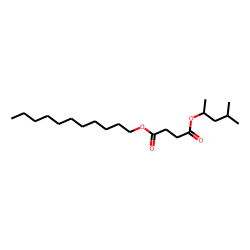 Succinic acid, 4-methylpent-2-yl undecyl ester