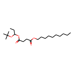 Succinic acid, decyl 1-tert-butoxyprop-2-yl ester