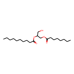 1-Hydroxy-3-(octanoyloxy)propan-2-yl decanoate