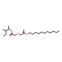 Diglycolic acid, 3-methylpent-2-yl undecyl ester