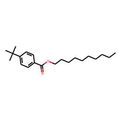Benzoic acid, 4-tert-butyl-, decyl ester