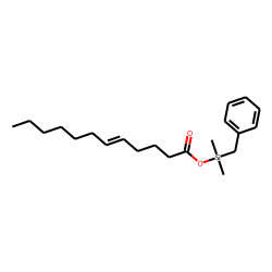 cis-5-Dodecenoic acid, benzyldimethylsilyl ester