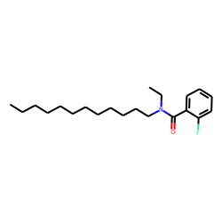 Benzamide, 2-fluoro-N-ethyl-N-dodecyl-