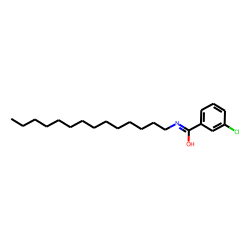 Benzamide, 3-chloro-N-tetradecyl-