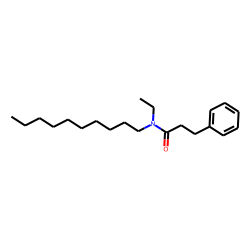 Propanamide, 3-phenyl-N-ethyl-N-decyl-