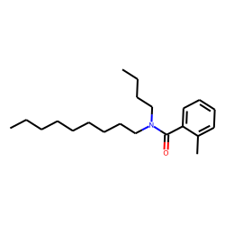 Benzamide, 2-methyl-N-butyl-N-nonyl-