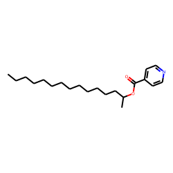 Isonicotinic acid, 2-pentadecyl ester